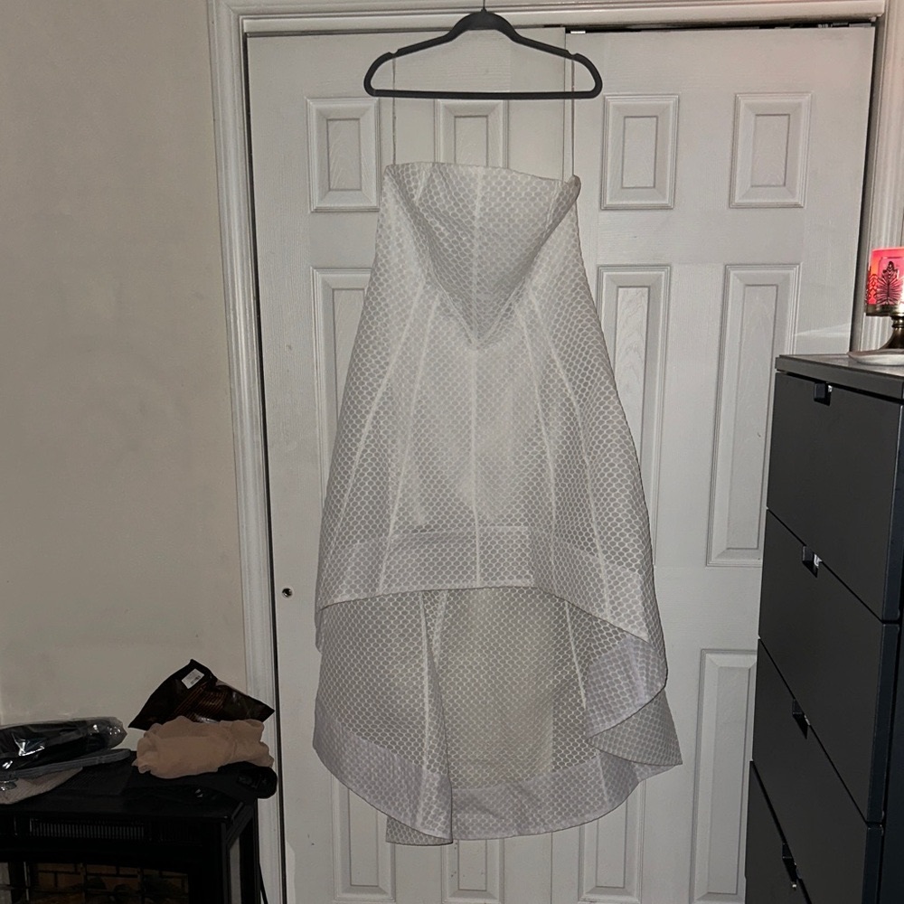 Fashion Nova White High Low Dress - Picture 3 of 5